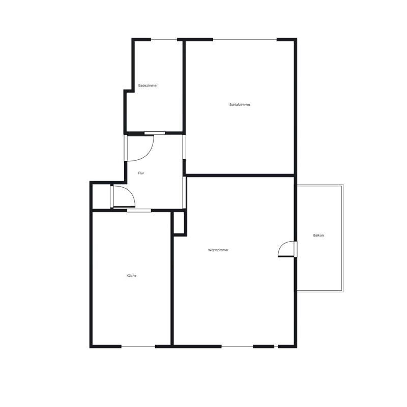 Moderne 3-Zimmer-Wohnung in Stadtlage - Foto 1
