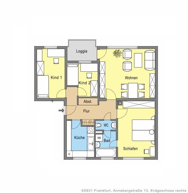 Neues Zuhause gesucht? - 3,5-Zimmerwohnung mit Balkon. - Foto 4
