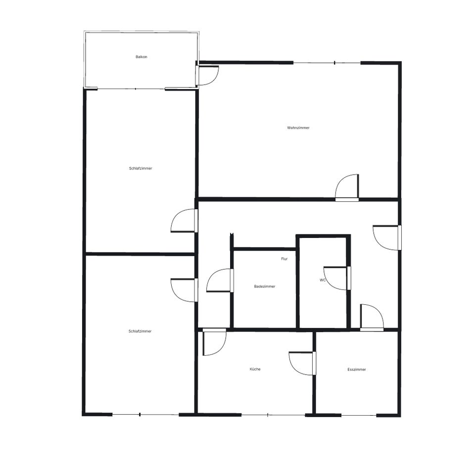 Moderne 3,5-Zimmer-Wohnung mit Balkon in zentraler Lage - Foto 4