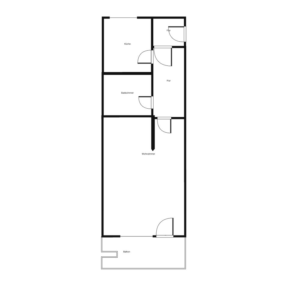 Gemütliche 1-Zimmer-Wohnung mit Balkon - Foto 3
