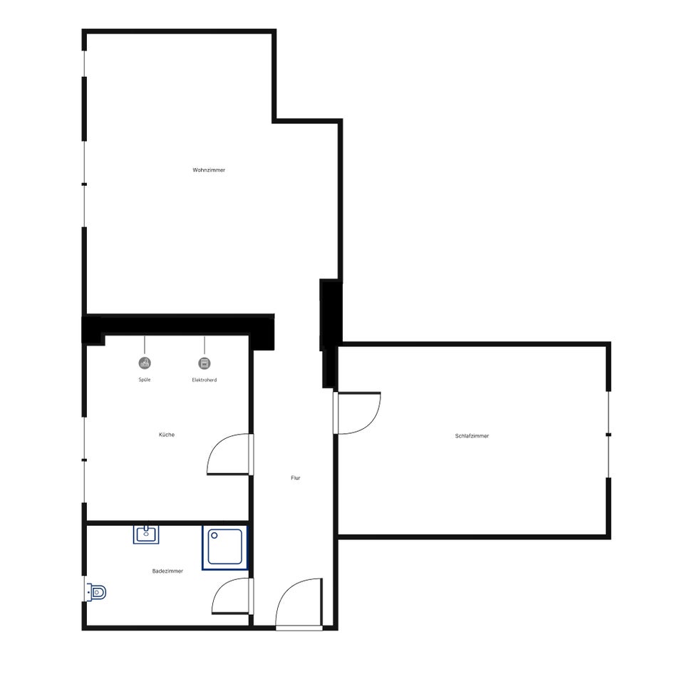 Gelegenheit: günstige 2-Zimmer-Wohnung - Foto 3