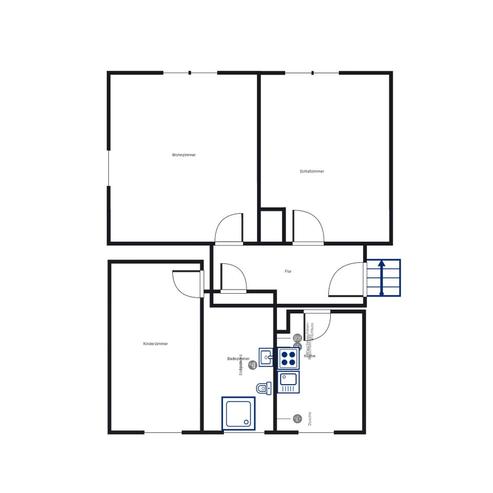 Frisch renovierte 3-Zimmer-Wohnung (ca. 58,7 m²) – sofort bezugsfrei - Photo 5