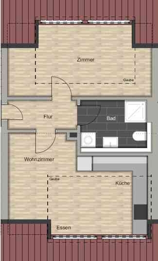Schöne und moderne 2 Zimmer Wohnung! - Photo 1