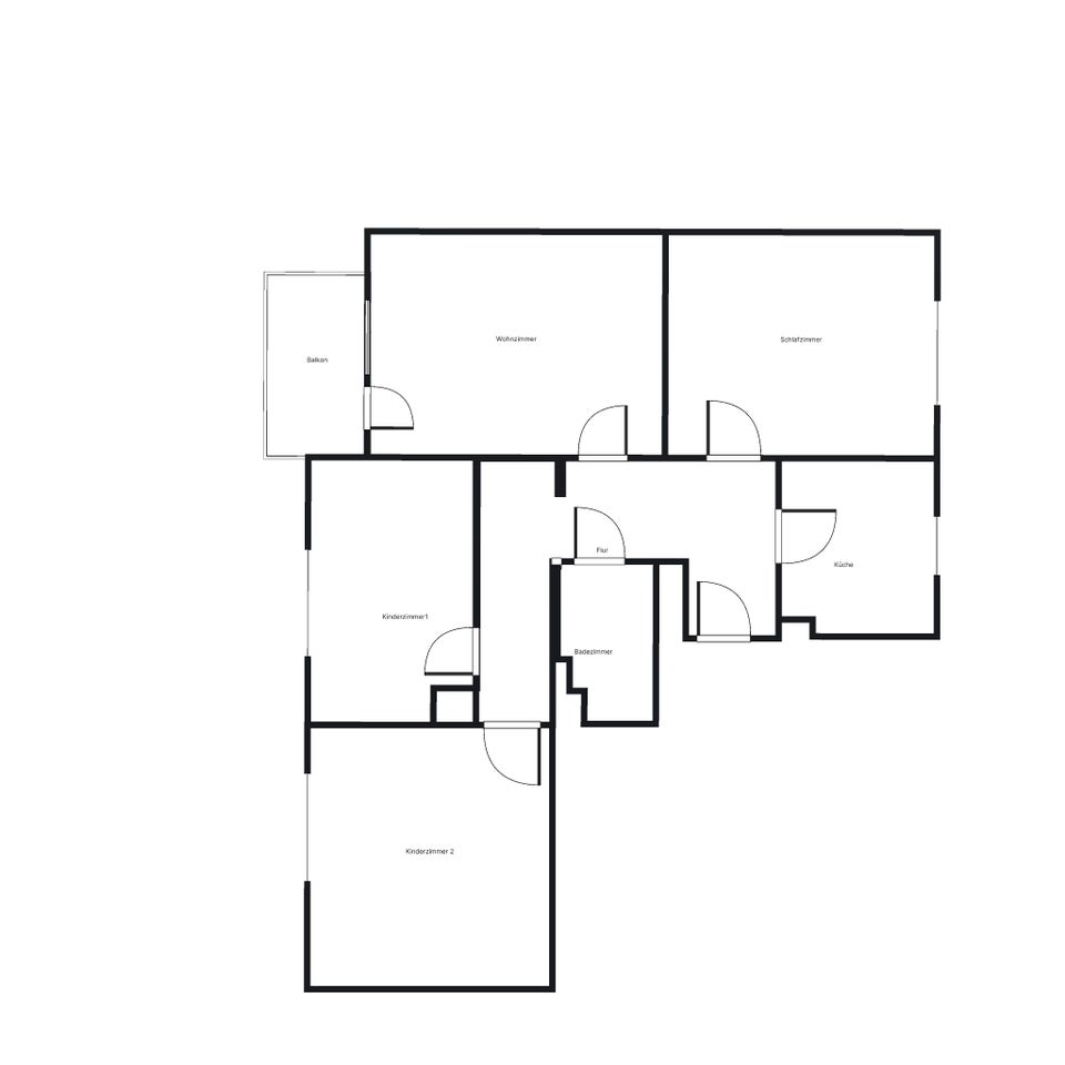 Perfekt für uns: individuelle 4-Zimmer-Wohnung mit Küche! - Foto 4