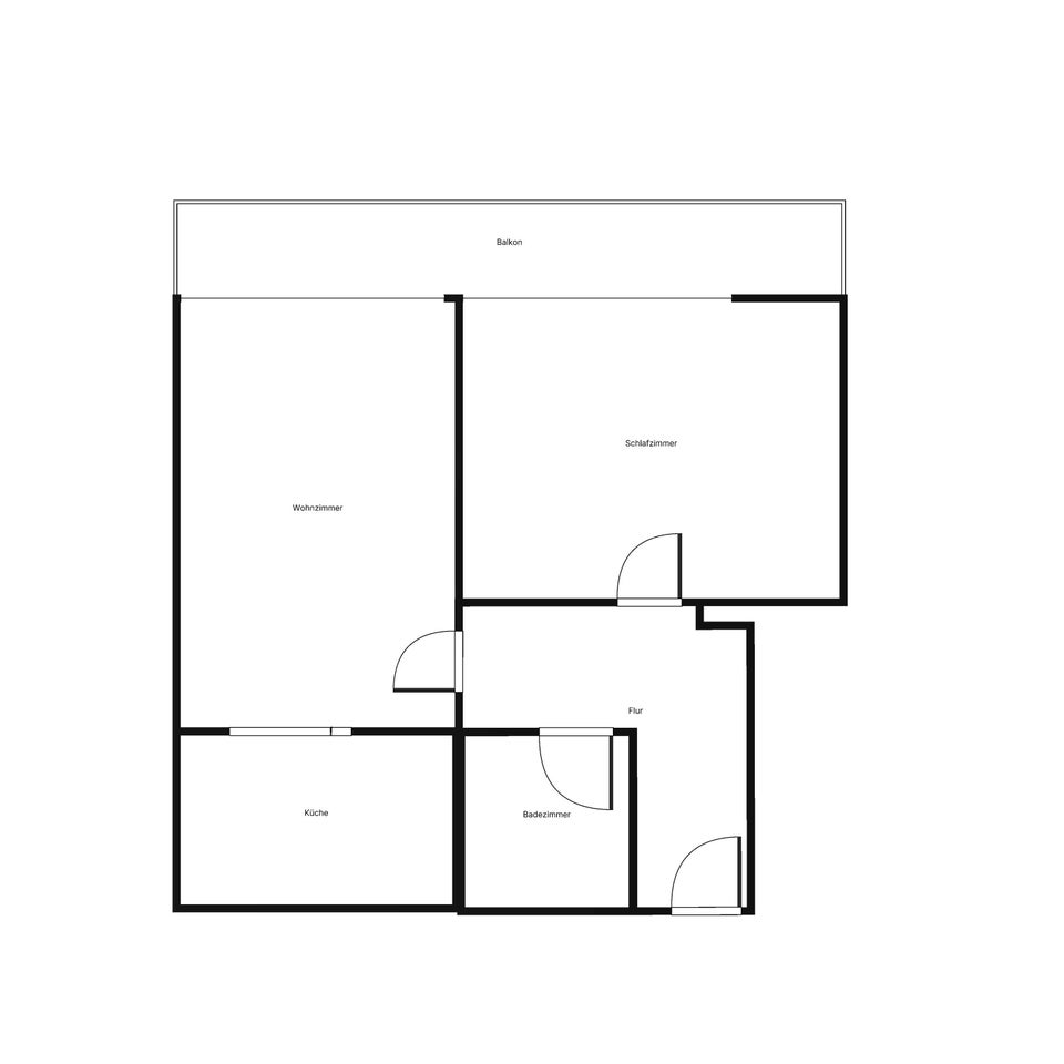 Helle 2-Zimmer-Wohnung mit großzügigem Balkon - Foto 5