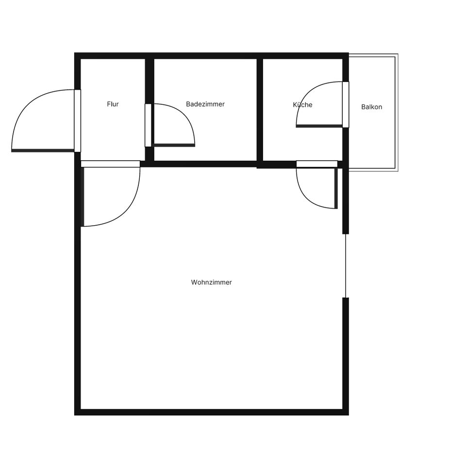 zum Einzug bereit...1-Zimmer-Single-Wohnung - Foto 2