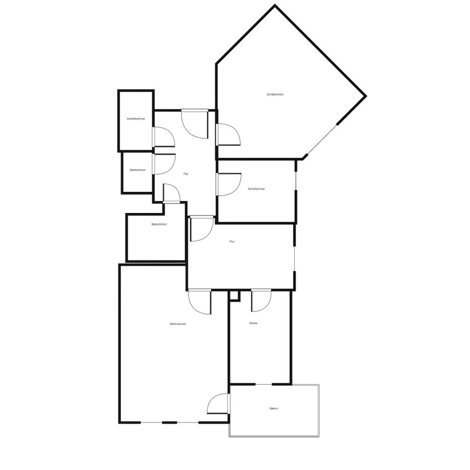Für Paare oder kleine Familien: 3,5-Zimmer-Wohnung mit Balkon - Foto 2
