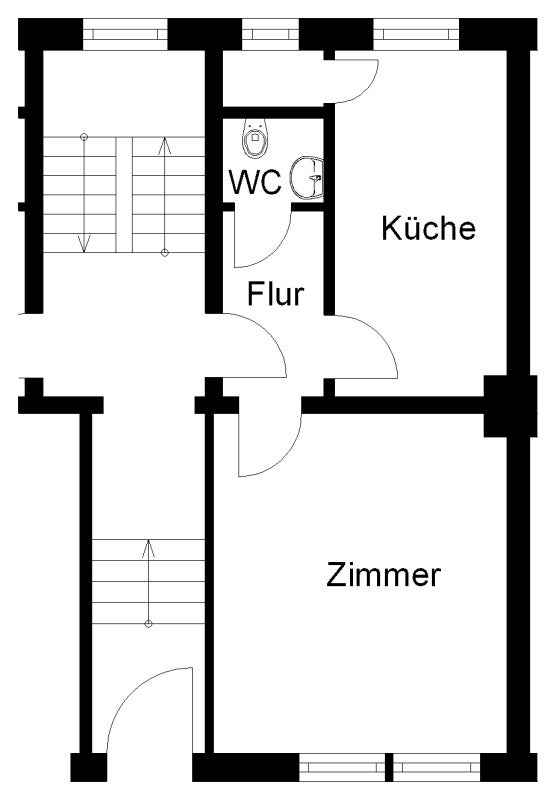 Kleine Wohnung für Singles! - Foto 3