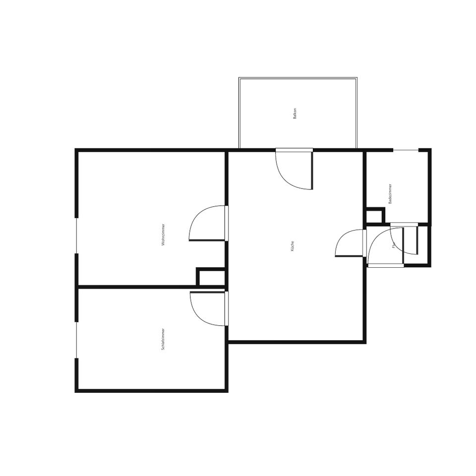 2-Zimmer-Wohnung mit Balkon und Tageslichtbad - Foto 4