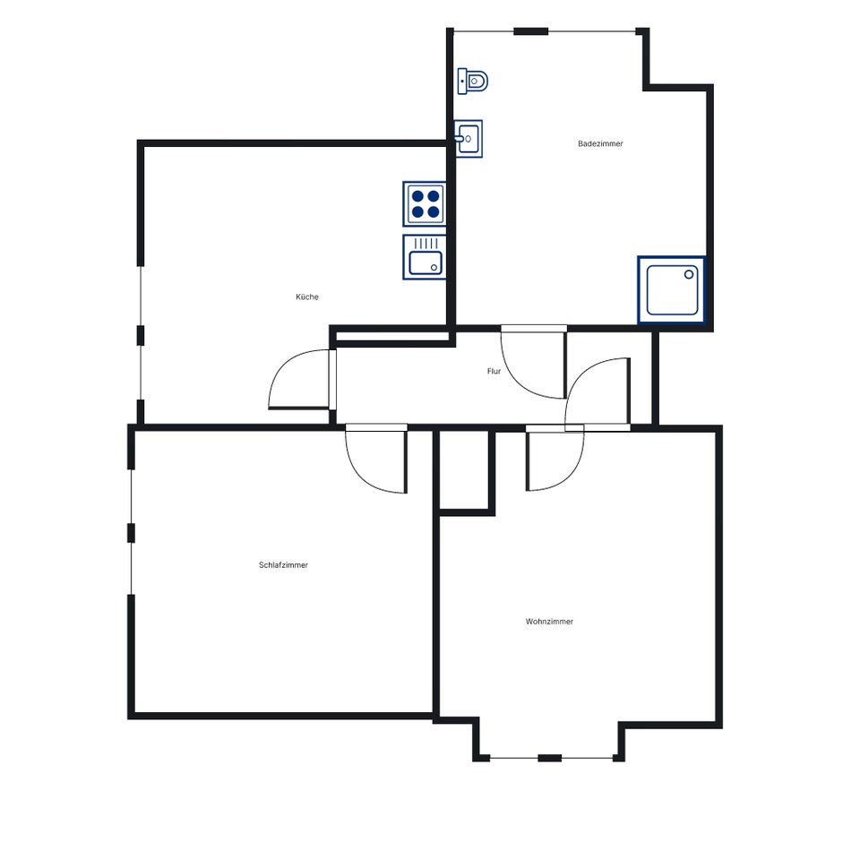 Helle Dachgeschosswohnung in Barsinghausen – perfekt für Singles oder Paare, ca. 49 m²“ - Photo 4