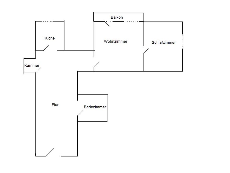 Sanierte 2-Zimmer mit EInbauküche und Balkon - Foto 4