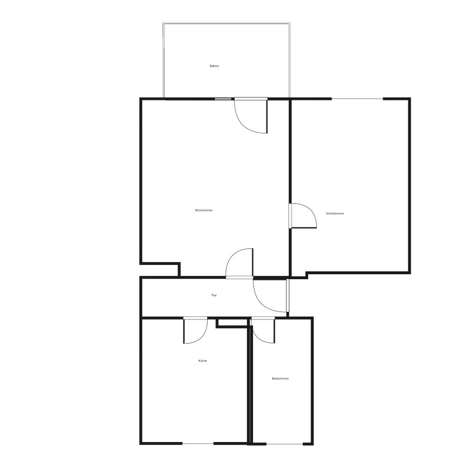 Charmante 2 Zimmerwohnung mit Balkon und Garten! - Foto 4