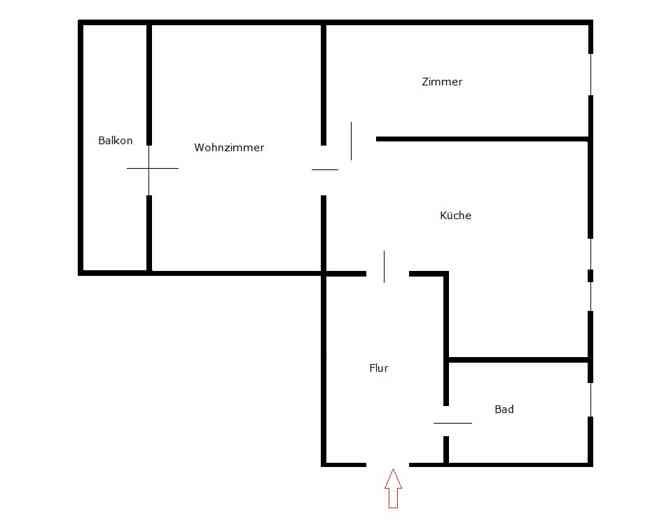 Helle 2-Zimmer-Wohnung mit Balkon - Photo 5