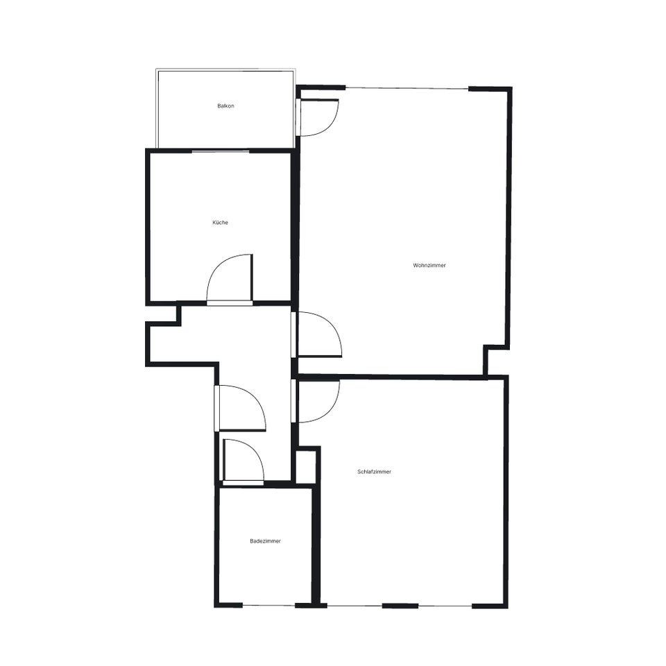Schöne Wohnung sucht Mieter: individuelle 2-Zimmer-Wohnung - Foto 3