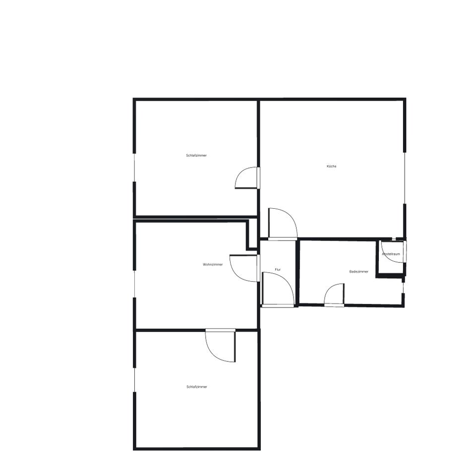 Endlich Zuhause: günstig geschnittene 3-Zimmer-Wohnung - Foto 2