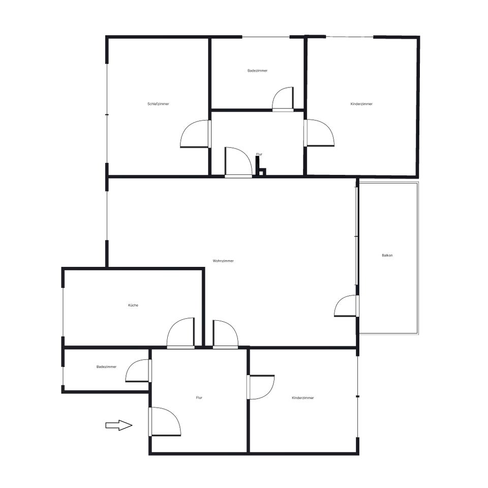 schön geschnittene 4-Zimmer-Wohnung mitten im Grünen - Foto 4