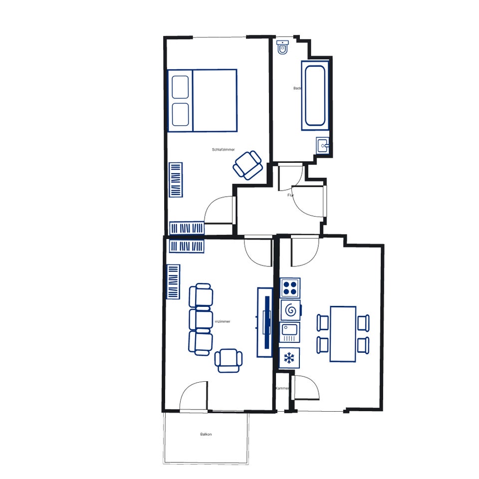 Ihre Zukunft - Ihre Wohnung: praktische 2-Zimmer-Wohnung - Photo 1