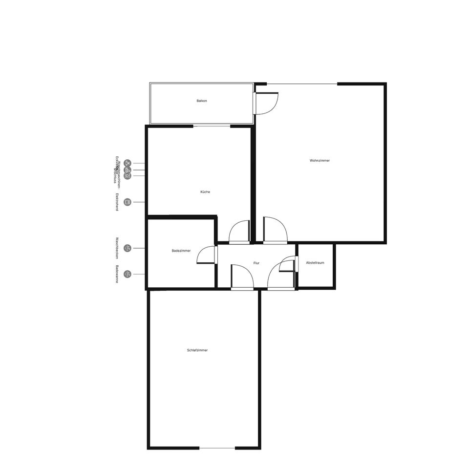 Das Glück hat ein Zuhause: praktische 2-Zimmer-Wohnung - Foto 1