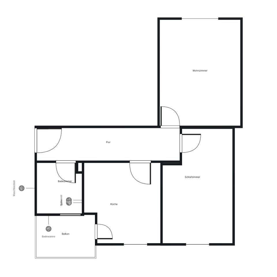 Schöner Wohnen: individuelle 2-Zimmer-Wohnung - Foto 3