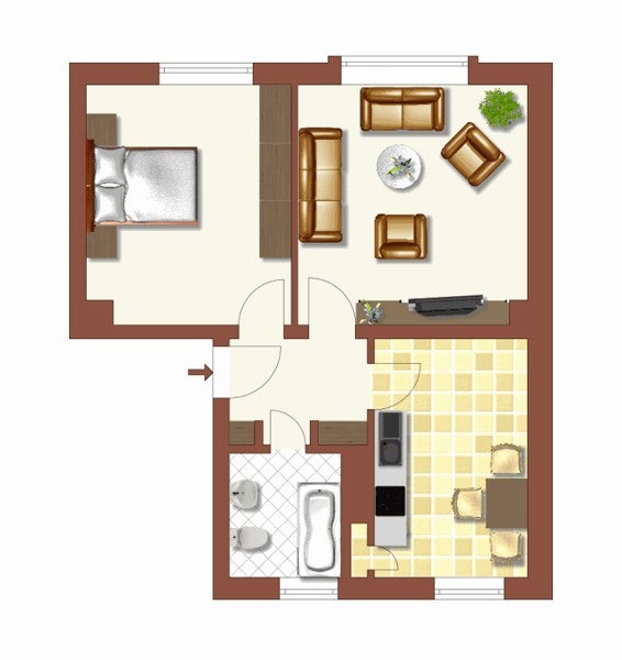 Endlich Zuhause - Ruhige 2-Zimmer-Wohnung mit XXL-Balkon - Foto 3