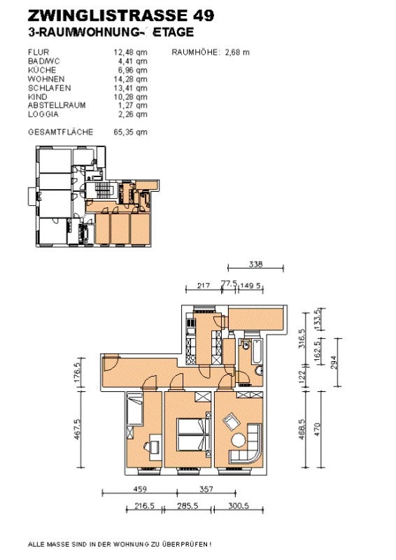 Schöne 3 Raumwohnung in zentraler Lage- wir renovieren für Sie! - Foto 3
