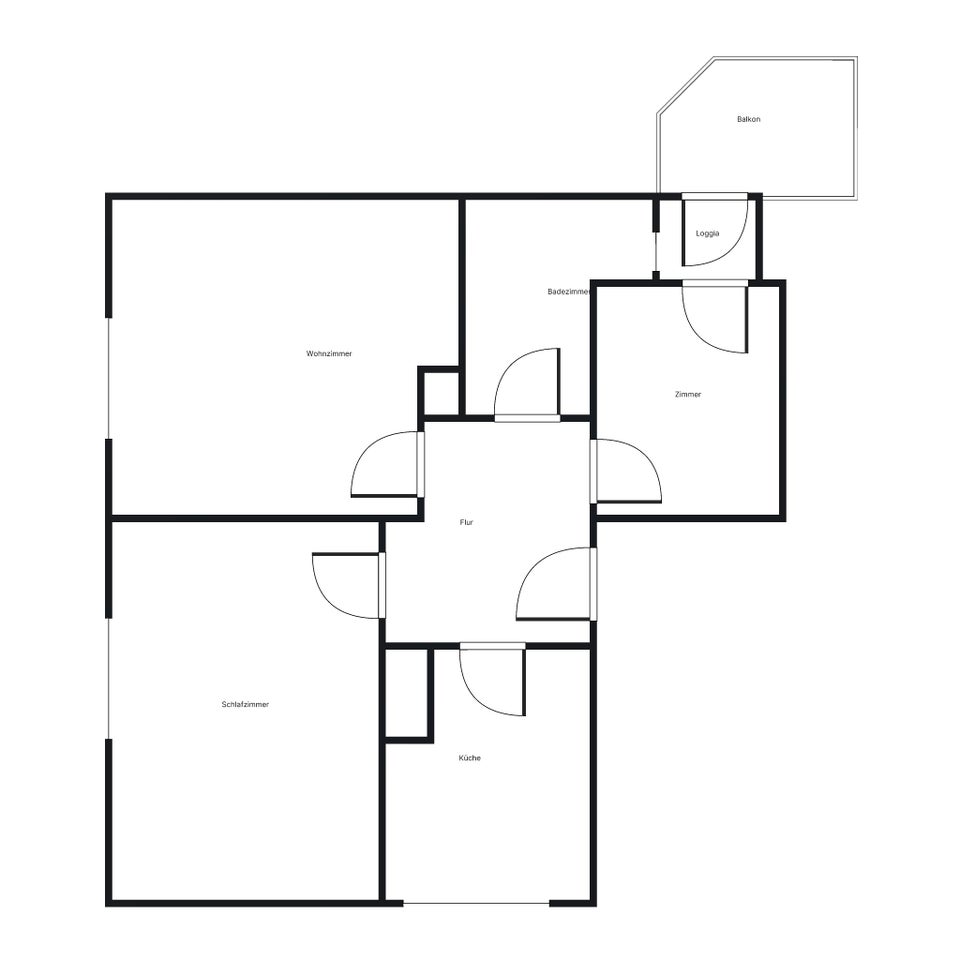Perfekt für uns! - Charmante 2,5-Zimmer-Wohnung mit Einbauküche - Foto 2