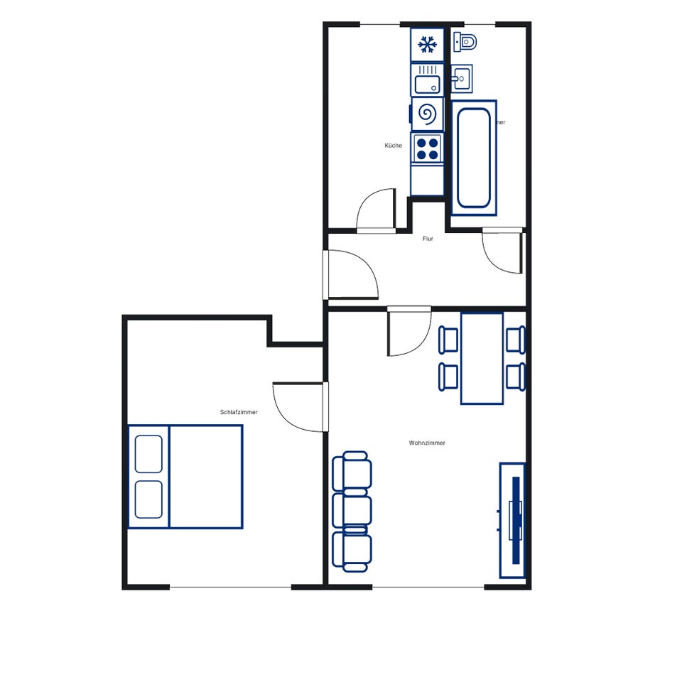 Ihr neues Zuhause - 2 Zimmer, Küche, Bad! - Foto 4