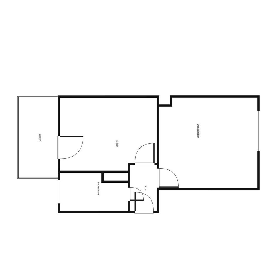 Gepflegte 1-Zimmer Wohnung mit Balkon!<br> - Photo 4