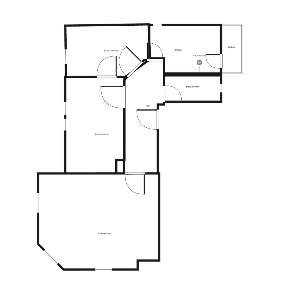 Hier findet jeder seinen Platz: ansprechende 3-Zi.-Wohnung - Foto 4