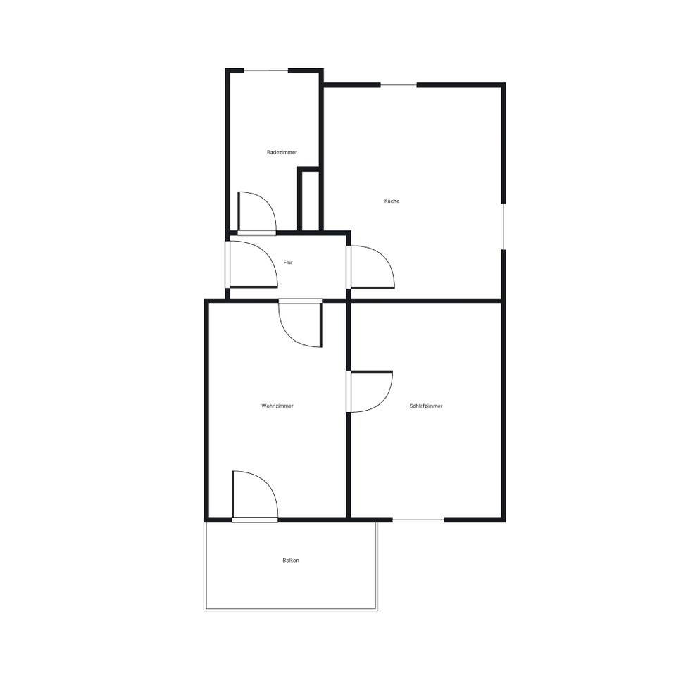 Singles und Paare aufgepasst! 2 Zimmer mit großem Balkon - Foto 5
