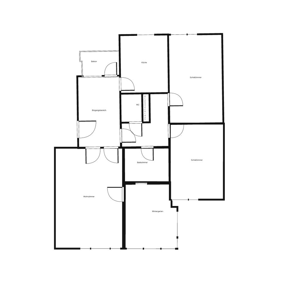 Große 3-Zimmer-Wohnung mit Wintergarten & Balkon - Photo 5