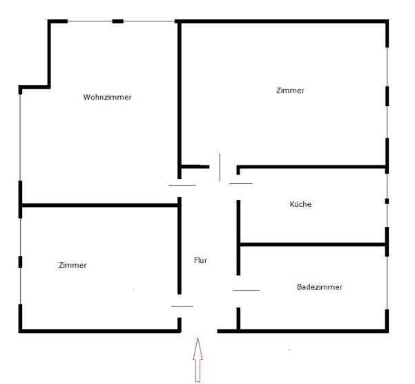 Renovierte 3-Zimmer-Wohnung im Erdgeschoss - Photo 3
