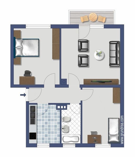 Perfekt für uns: interessante 2,5-Zimmer-Wohnung - Photo 2
