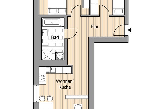تصویر Wohnung bei Deutsche Wohnen