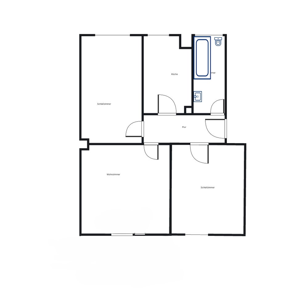 Selbst kreativ werden - helle 3-Zimmer-Eckhauswohnung - Photo 4