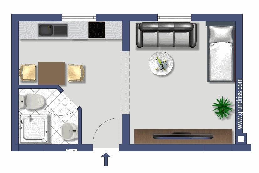 Neue Wohnung, neues Glück! Individuelles 1-Zi.-Appartment - Foto 4