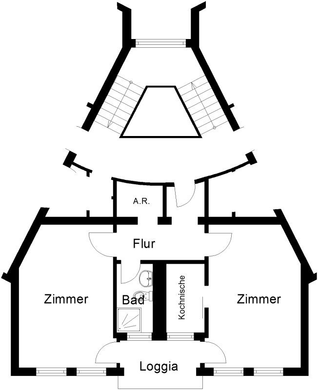 Stop! Renovierte 2-Zimmer-Wohnung mit Balkon! - Photo 5
