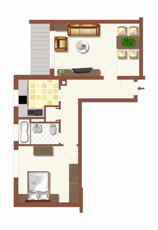 Sanierte 2-Zimmerwohnung mit Balkon - Photo 2