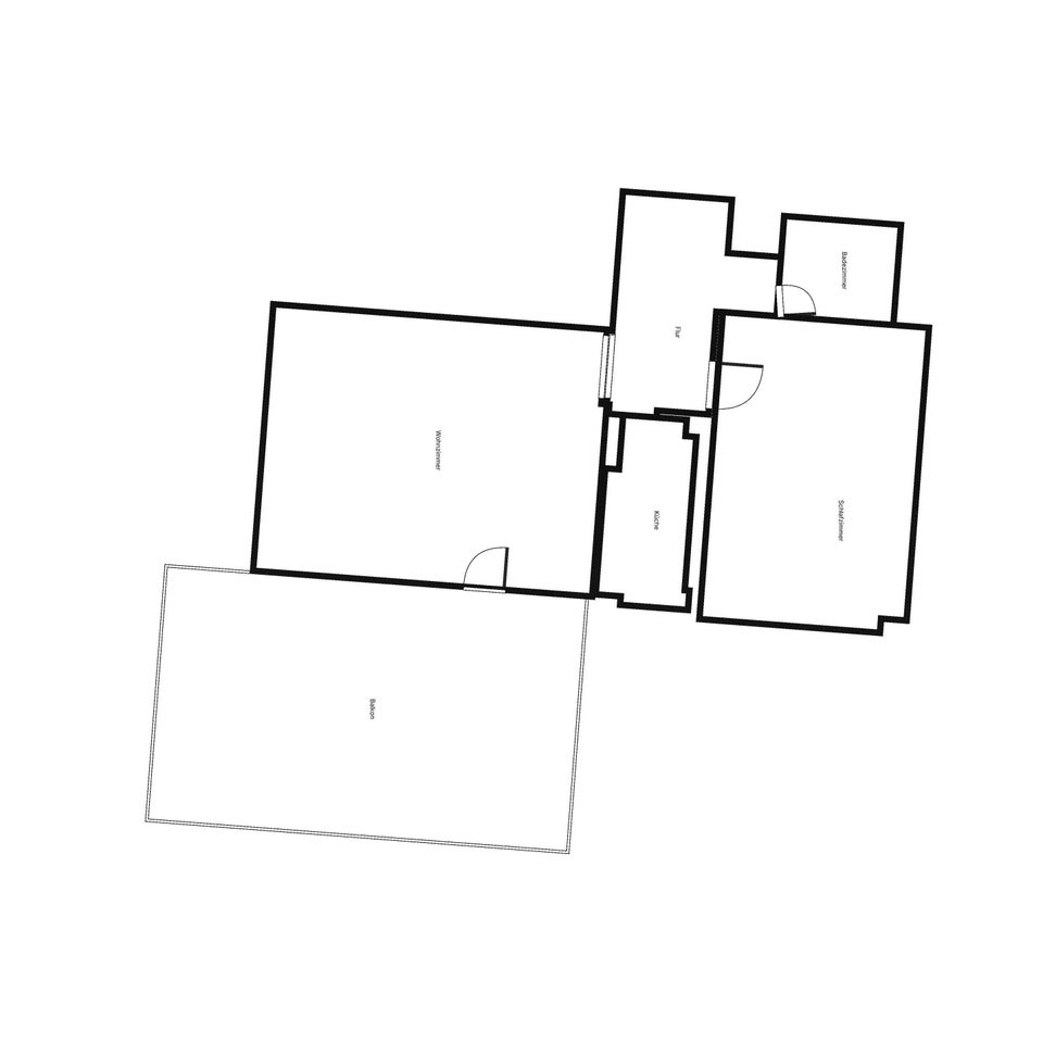 Großzügige 2-Zimmer-Wohnung mit einer Sonnenterrasse - Foto 3
