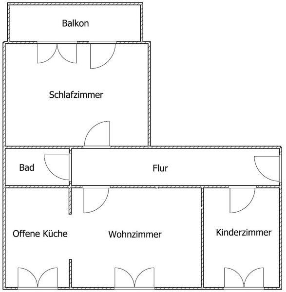 Sanierte 3-Zimmer-Wohnung in Oberbilk - Photo 3