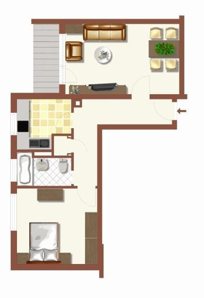 Zuhause fühlen: individuelle 2-Zimmer-Wohnung - Foto 2