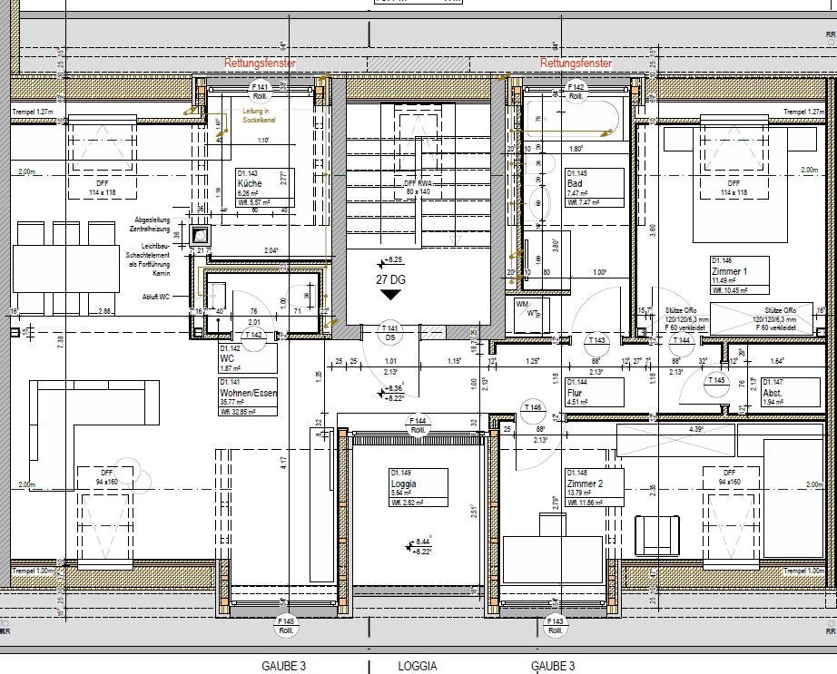 Perfekt für Paare! Traumhafte 3-Zimmer-DG-Wohnung mit Balkon - Foto 3