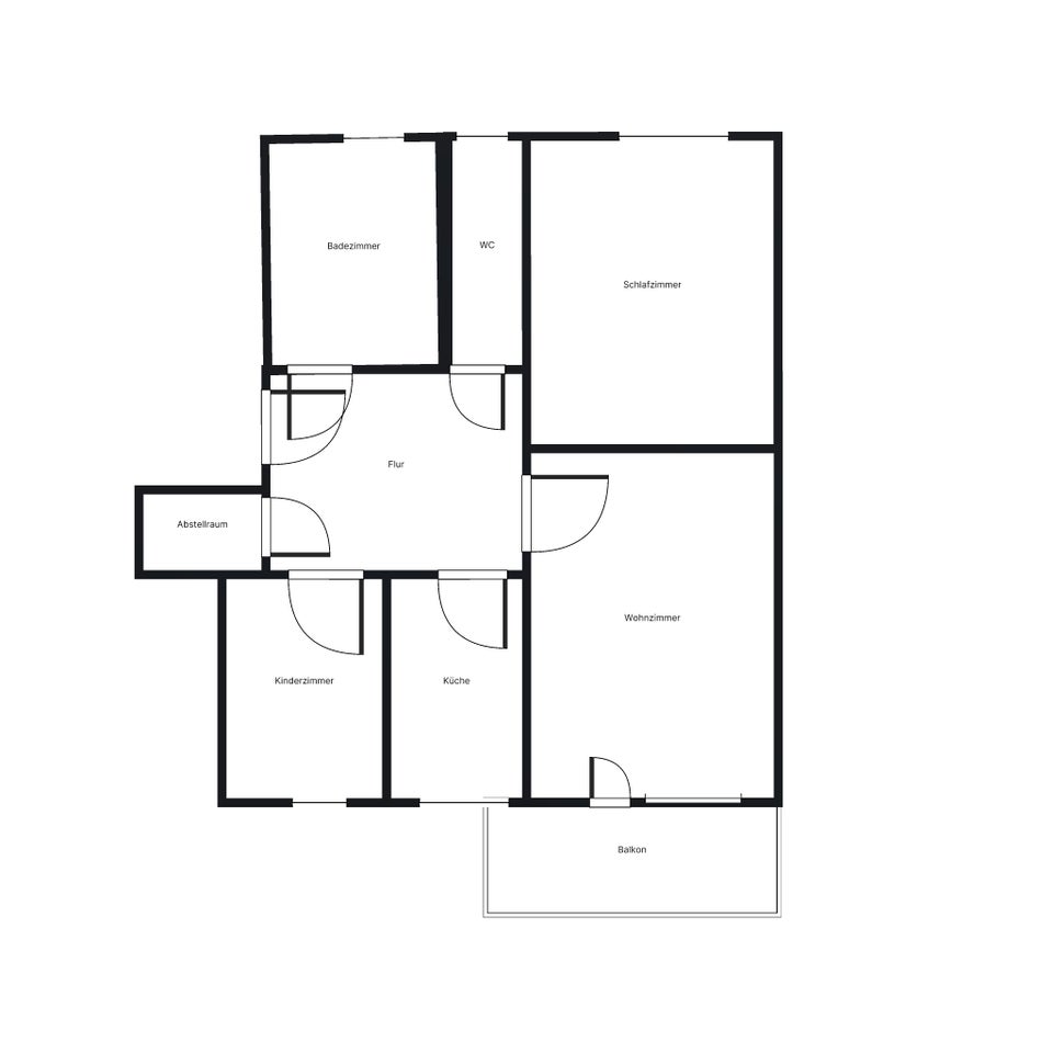 Da kommt man gern Heim. individuelle 3-Zimmer-Wohnung - Foto 2