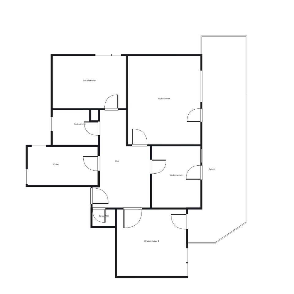 Familien willkommen - 4-Zimmer-Wohnung mit Balkon - Foto 3