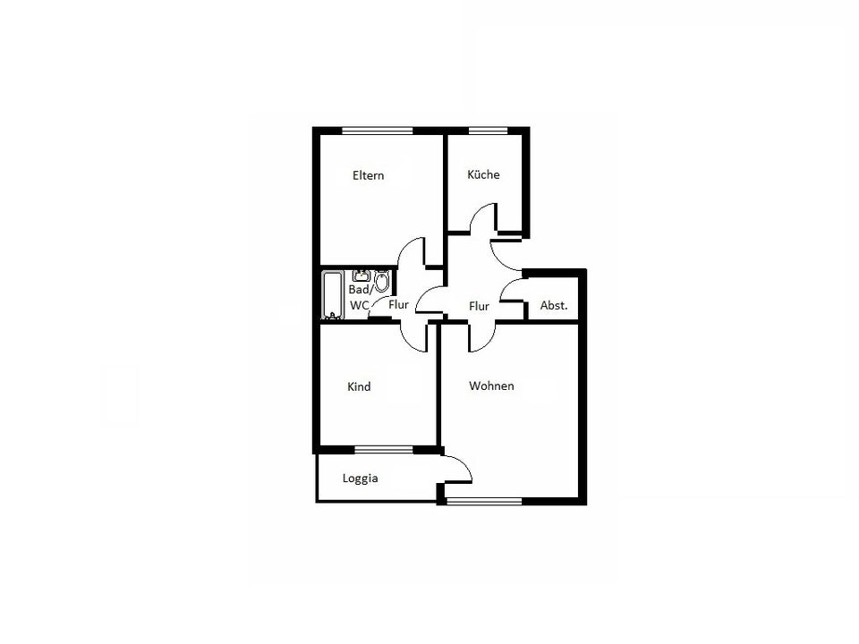 Familienfreundliche 3-Zimmer-Wohnung sucht neue Mieter! - Photo 5