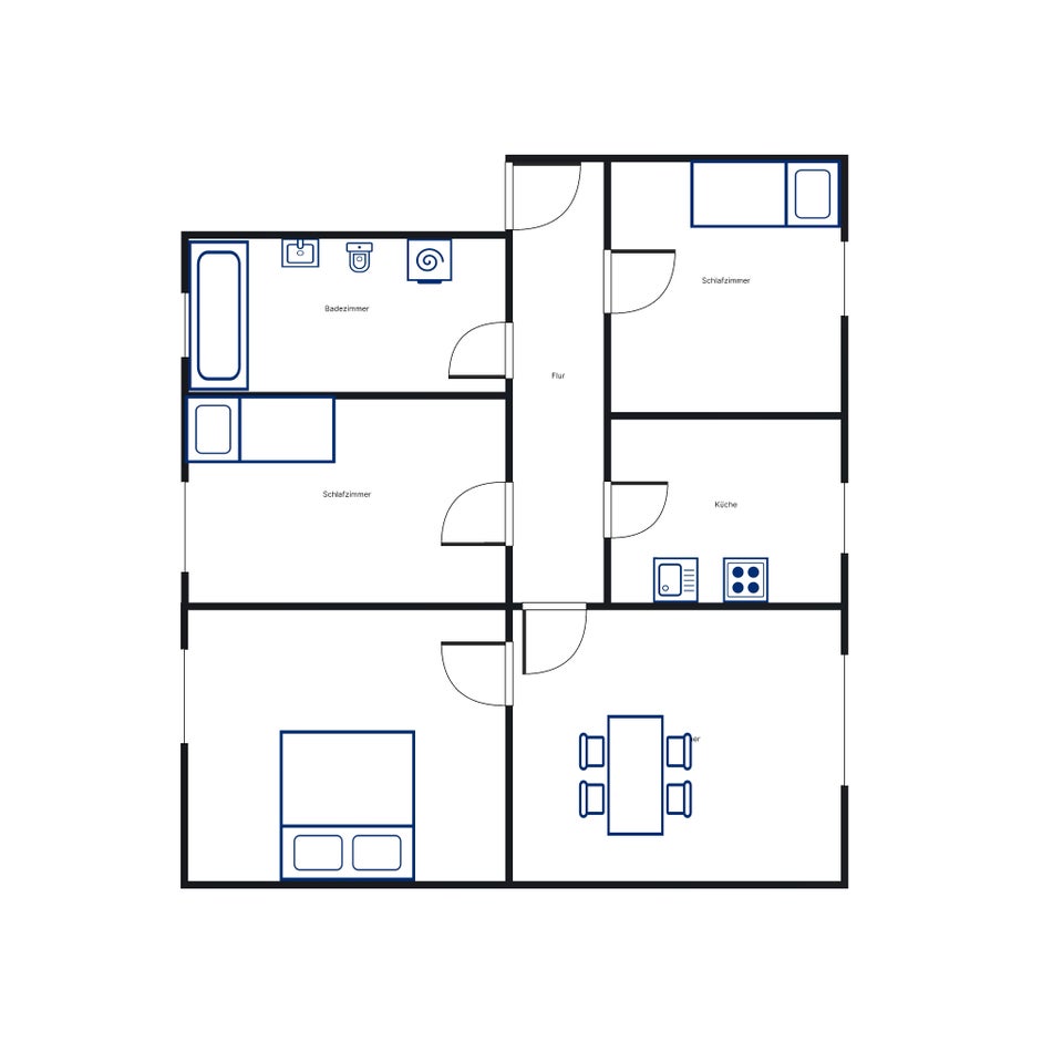 Gelegenheit: günstige 4-Zimmer-Wohnung für eine kleine Familie - Photo 2