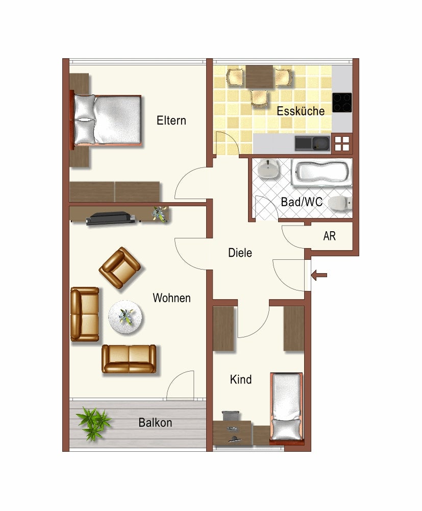 Saniertes Wohnglück im 6-Familienhaus - Photo 3