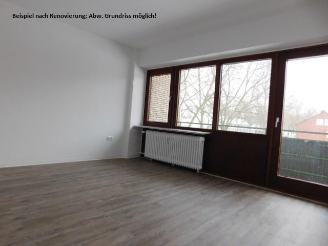 ***Großzügige 2-Zimmerwohnung mit modernisiertem Bad und 2 Balkone... ohne Wandtapeten*** - Foto 1