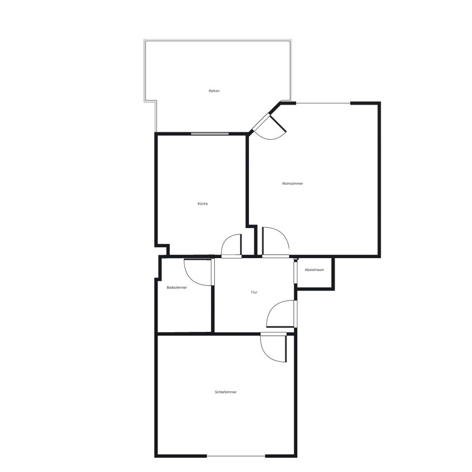 Moderne 2-Zimmer-Wohnung mit herrlichem Balkon - Foto 2