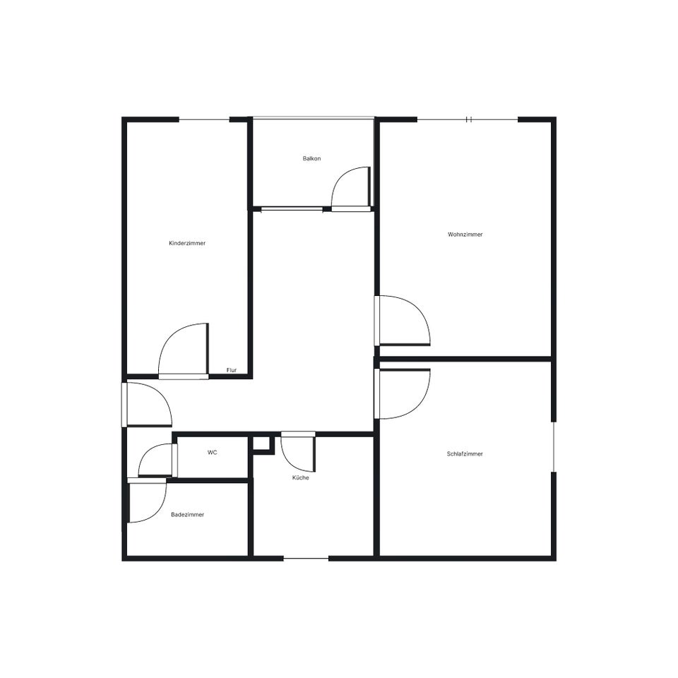 Wir sanieren und renovieren für Sie - 3-Zimmer-Wohnung mit Balkon - Photo 3